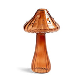 Colored Glass Magic Mushroom Vase
